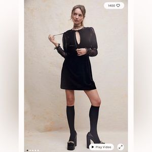 NWT FREE PEOPLE Midnight Hour Mini Dress